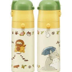 Maison Ghibli Bouteille Thermos ouverture double Totoro & Chatbus - Mon Voisin Toto