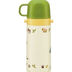 Maison Ghibli Bouteille Thermos ouverture double Totoro & Chatbus - Mon Voisin Toto