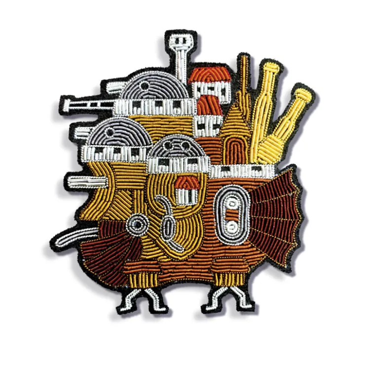 Maison Ghibli Broche Cannetille Château de Howl - Le Château Ambulant