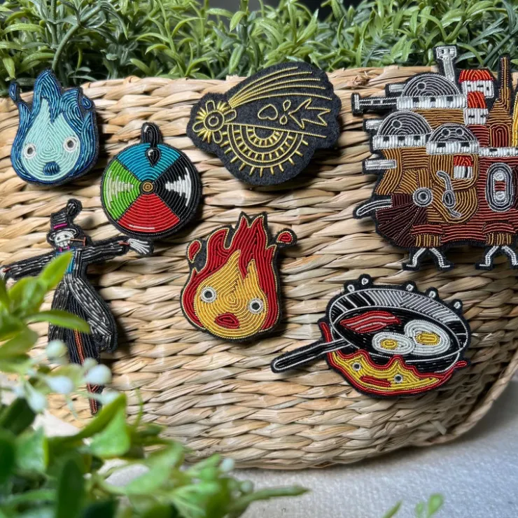 Maison Ghibli Broche Cannetille Château de Howl - Le Château Ambulant