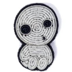 Maison Ghibli Broche cannetille Kodama assis - Princesse Mononoké