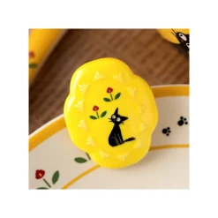 Maison Ghibli Broche fantaisie jaune Jiji - Kiki la petite sorcière