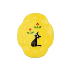 Maison Ghibli Broche fantaisie jaune Jiji - Kiki la petite sorcière