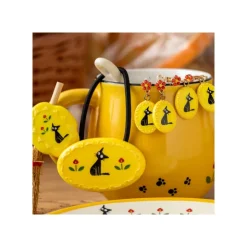 Maison Ghibli Broche fantaisie jaune Jiji - Kiki la petite sorcière