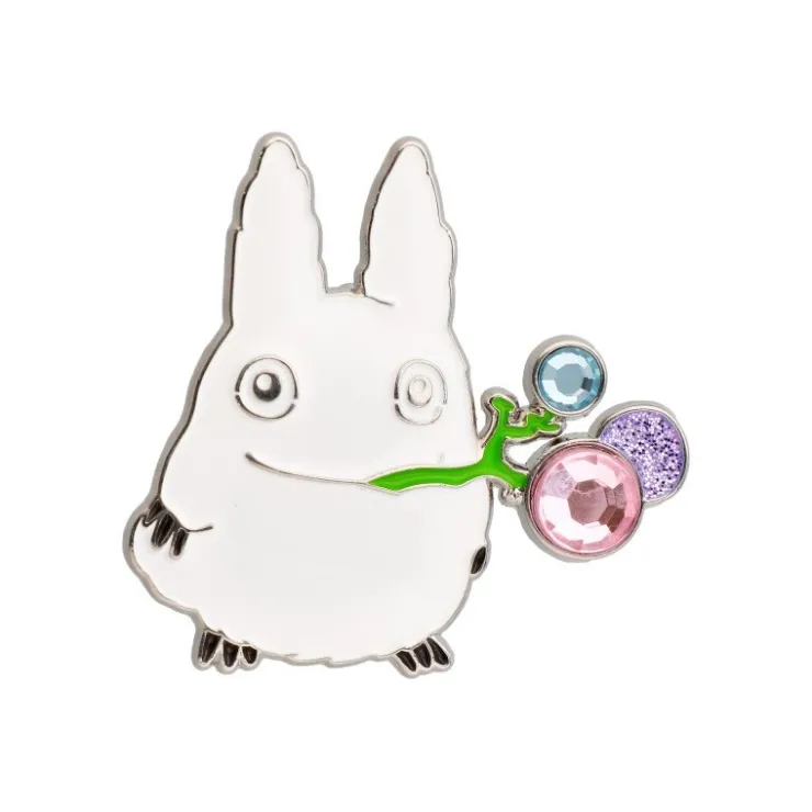 Maison Ghibli Broche Totoro blanc - Mon Voisin Totoro
