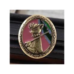 Maison Ghibli Broche vintage Louise - Le Royaume des chats