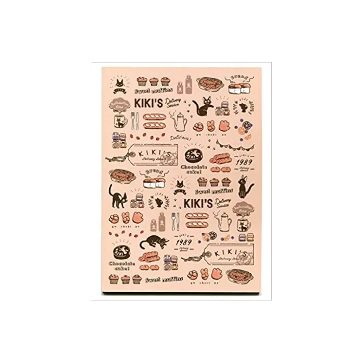Maison Ghibli Cahier Jiji Tea Time - Kiki la petite sorcière