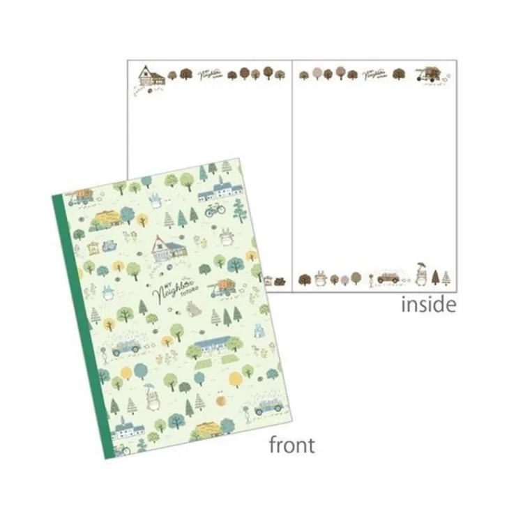 Maison Ghibli Cahier Totoro Foret - Mon Voisin Totoro