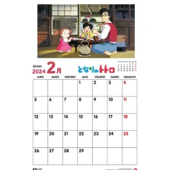 Maison Ghibli Calendrier Totoro 2024 - DE