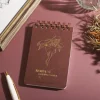 Maison Ghibli Carnet à spirales gauffré 11,5×7,2cm Sophie & Hauru - Le Château Ambu