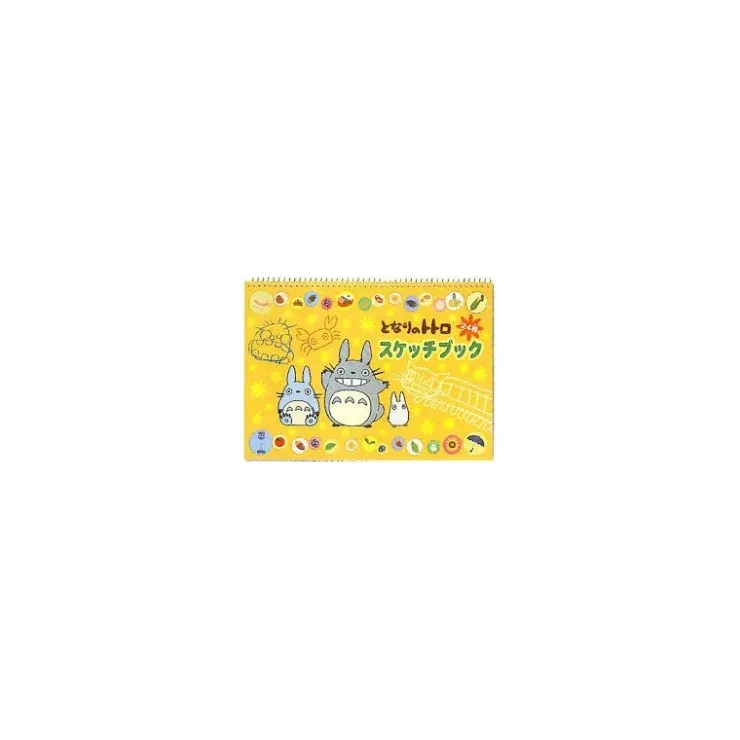 Maison Ghibli Carnet A Spirales Totoro Jaune