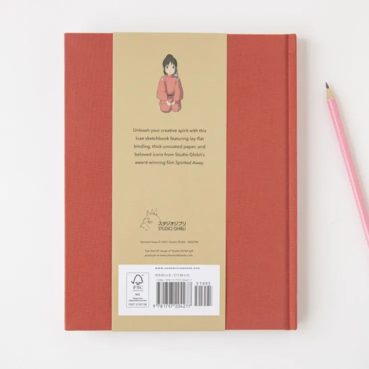 Maison Ghibli Carnet de croquis toilé Chihiro et No Face - Le Voyage de Chihiro