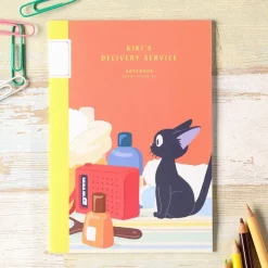 Maison Ghibli Carnet de notes B6 Jiji & radio - Kiki la petite sorcière