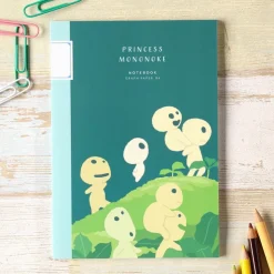 Maison Ghibli Carnet de notes B6 Kodama - Princesse Mononoké