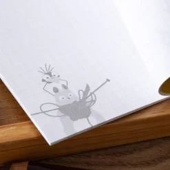 Maison Ghibli Carnet de notes B6 Leçon de tricot - Le Voyage de Chihiro