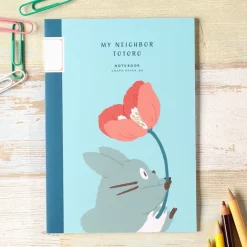 Maison Ghibli Carnet de notes B6 Totoro Coquelicot - Mon Voisin Totoro