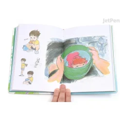 Maison Ghibli Carnet de notes Ponyo & Sosuke - Ponyo sur la falaise