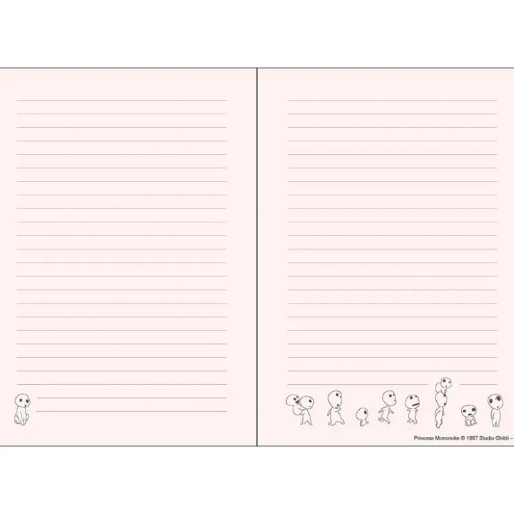 Maison Ghibli Carnet de notes San - Princesse Mononoké