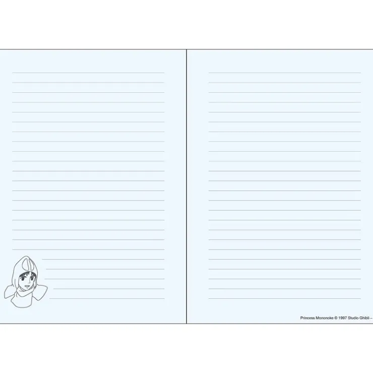 Maison Ghibli Carnet de notes San - Princesse Mononoké