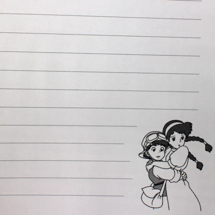 Maison Ghibli Carnet de notes Sheeta & Pazu - Le Château dans le ciel