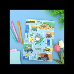 Maison Ghibli Carnet de notes Véhicules 18,2×25,7 cm - Mon Voisin Totoro