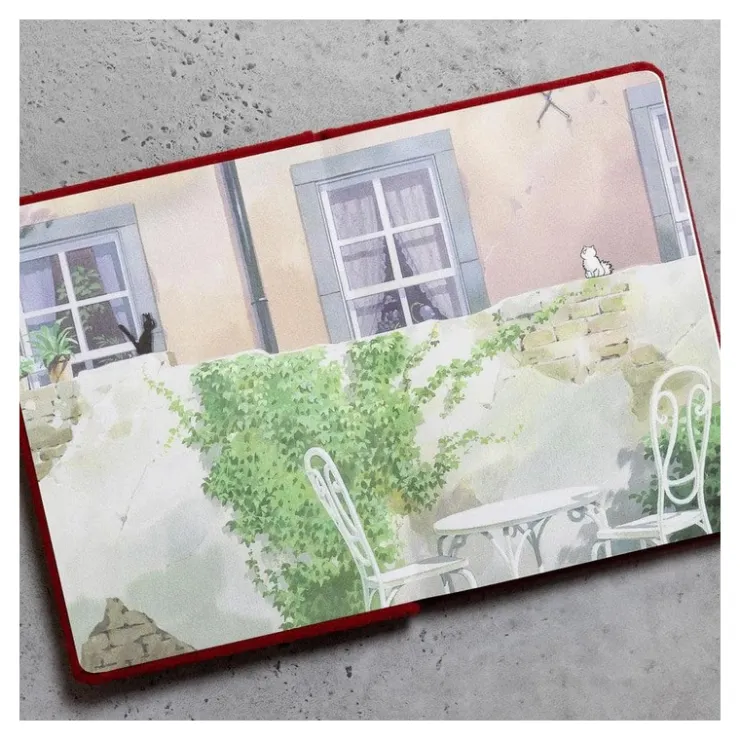Maison Ghibli Carnet feutrine Jiji - Kiki la petite sorcière
