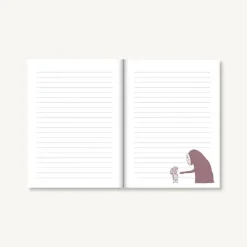 Maison Ghibli Carnet feutrine No Face - Le Voyage de Chihiro