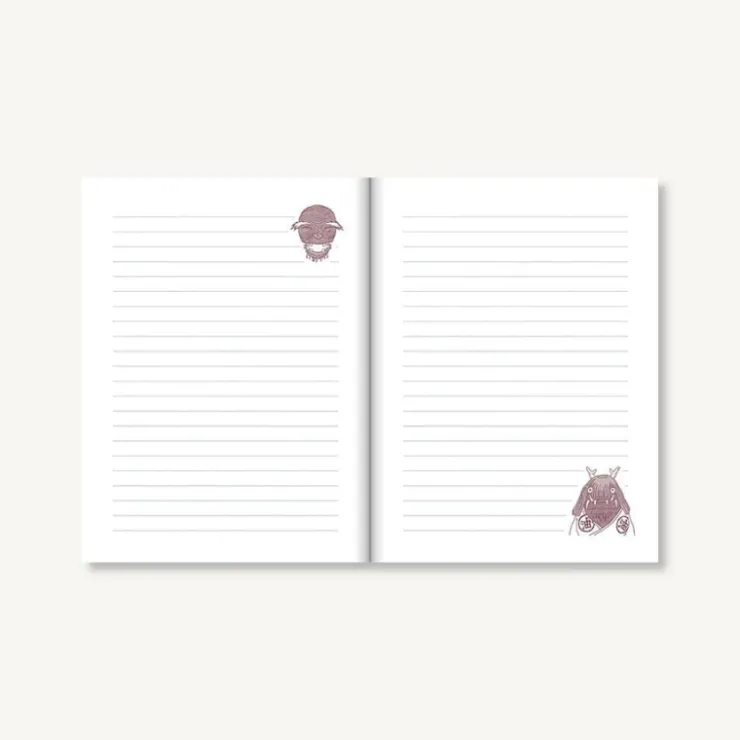 Maison Ghibli Carnet feutrine No Face - Le Voyage de Chihiro