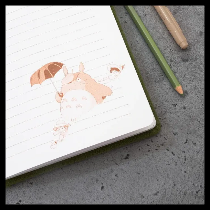 Maison Ghibli Carnet feutrine Totoro - Mon Voisin Totoro