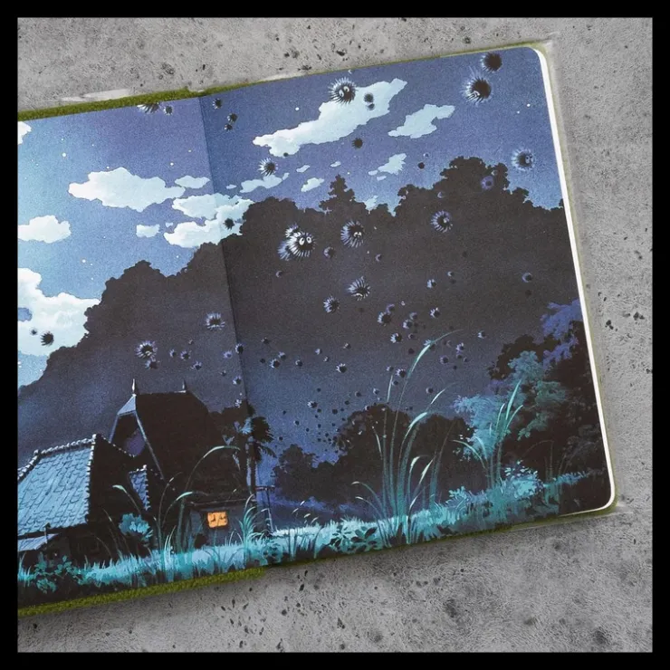 Maison Ghibli Carnet feutrine Totoro - Mon Voisin Totoro