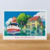 Maison Ghibli Carte Postale - Ponyo sur la falaise
