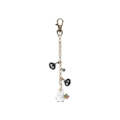 Maison Ghibli Chaînette Charms Totoro Blanc & Fruits - Mon Voisin Totoro