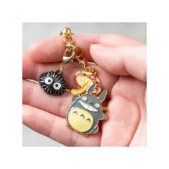Maison Ghibli Chaînette Charms Totoro Blanc & Fruits - Mon Voisin Totoro