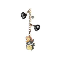 Maison Ghibli Chaînette Charms Totoro Gris & Champignon - Mon Voisin Totoro