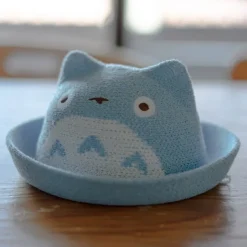 Maison Ghibli Chapeau Tricoté Enfant Totoro Bleu - Mon Voisin Totoro