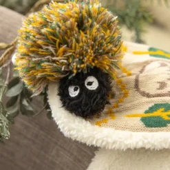 Maison Ghibli Écharpe à pompons Totoro & Noiraudes - Mon Voisin Totoro