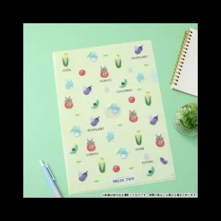 Maison Ghibli Chemise A4 Break Time Légumes - Mon voisin Totoro