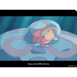 Maison Ghibli Chemise A4 Ponyo sur la méduse - Ponyo sur la falaise