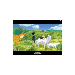 Maison Ghibli Chemise A4 San & Ashitaka - Princesse Mononoké