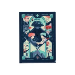 Maison Ghibli Chemise Art Déco A4 - Le Château dans le ciel