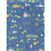 Maison Ghibli Chemise Plastique Bleue Totoro En Forêt-Mon Voisin Totoro