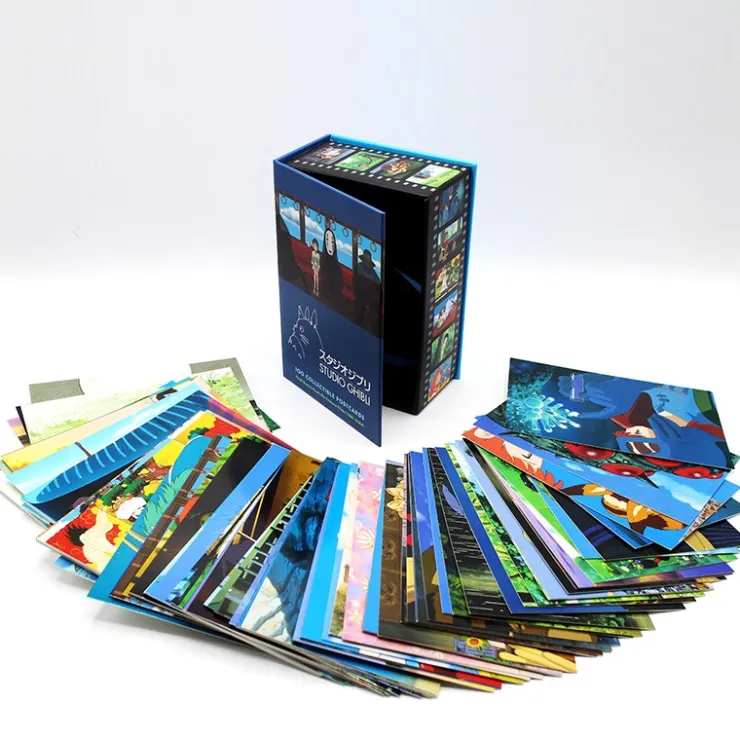 Maison Ghibli Coffret 100 cartes postales de collection serie 1 - Studio Ghibli