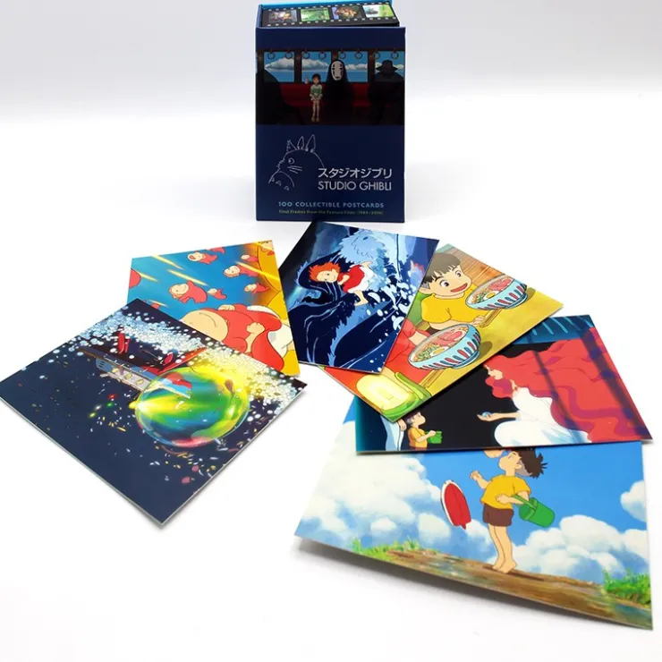 Maison Ghibli Coffret 100 cartes postales de collection serie 1 - Studio Ghibli