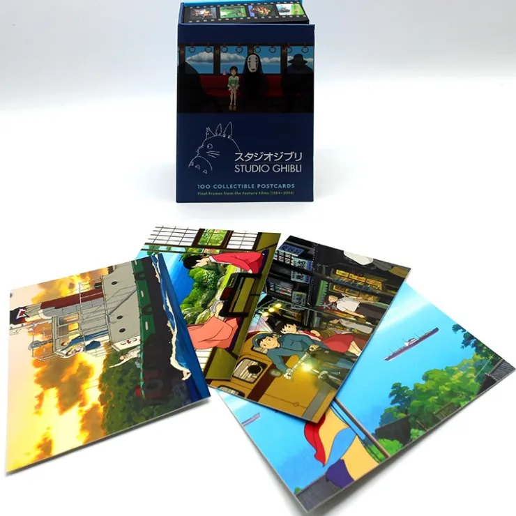Maison Ghibli Coffret 100 cartes postales de collection serie 1 - Studio Ghibli
