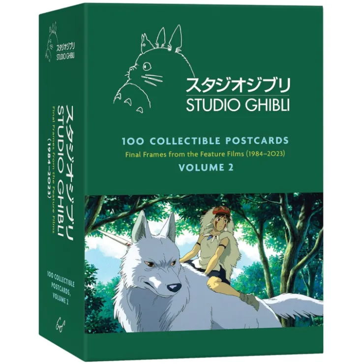 Maison Ghibli Coffret 100 cartes postales de collection série 2 - Studio Ghibli