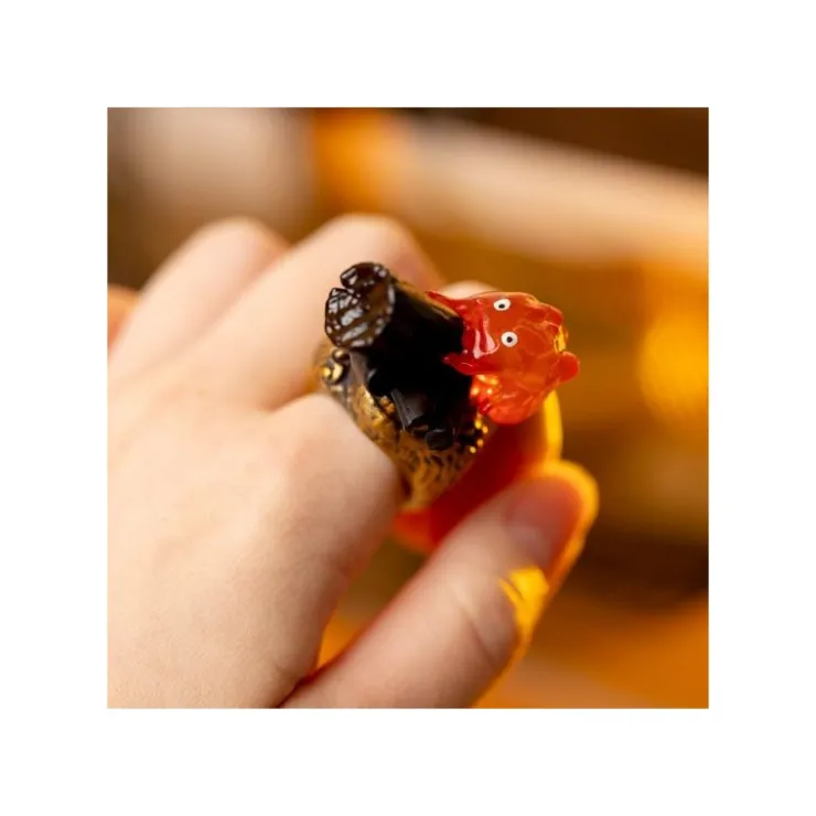 Maison Ghibli Collection Calcifer 1 Bague Mystère - Le Château ambulant