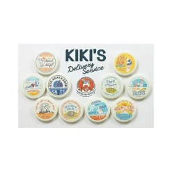 Maison Ghibli Collection de badges vintage 1 badge Mystere - Kiki la petite sorcièr