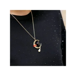 Maison Ghibli Collier Jiji Et La Lune - Kiki la petite sorcière