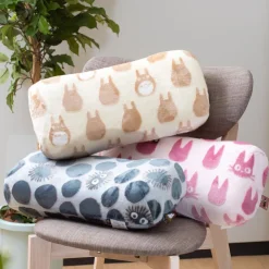 Maison Ghibli Coussin brique moiré Jiji silhouette   - Kiki la petite sorcière