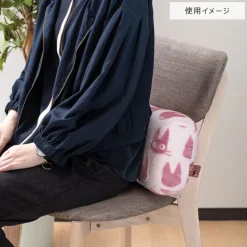 Maison Ghibli Coussin brique moiré Totoro silhouette   - Mon Voisin Totoro